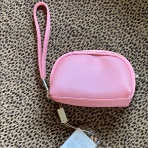 NWT Besso pink wristlet